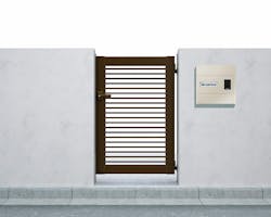 シンプレオ門扉　９型　片開き　埋込仕様  ０６・１０